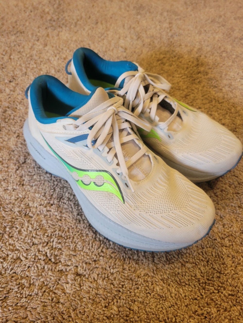 Saucony Triumph 21 womems size 9.5 Gently Used